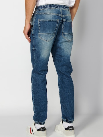 KOROSHI Regular Jeans i blå