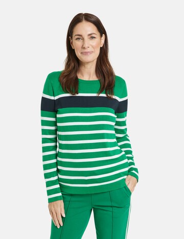 GERRY WEBER Sweater in Green: front