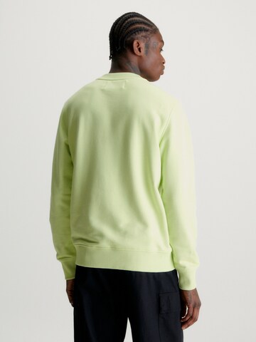 Calvin Klein Jeans Sweatshirt in Groen