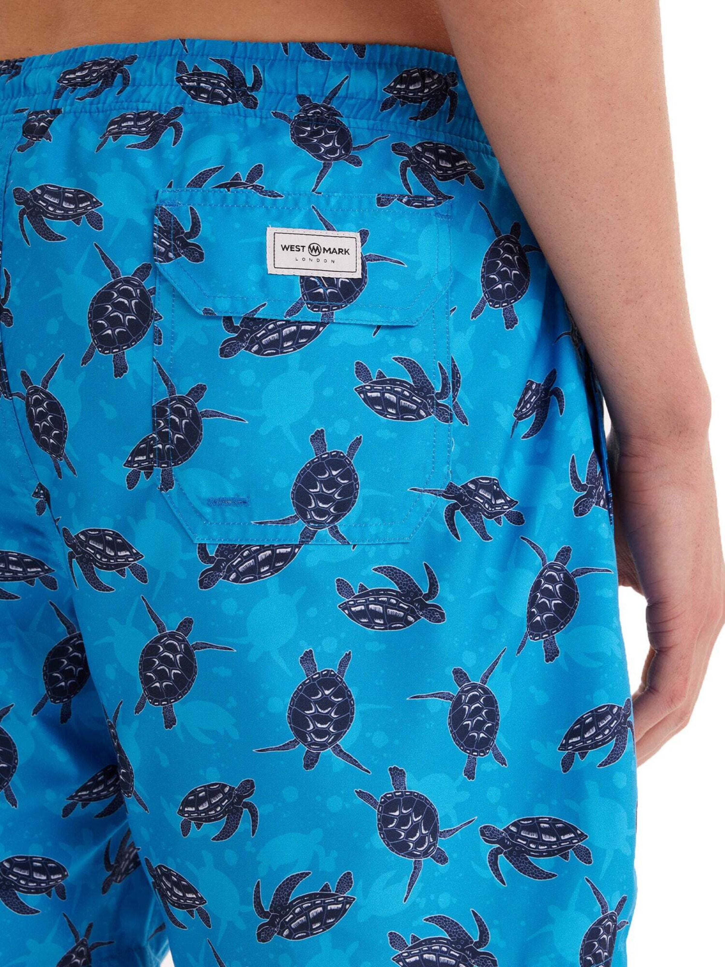 WESTMARK LONDON Badeshorts i blå