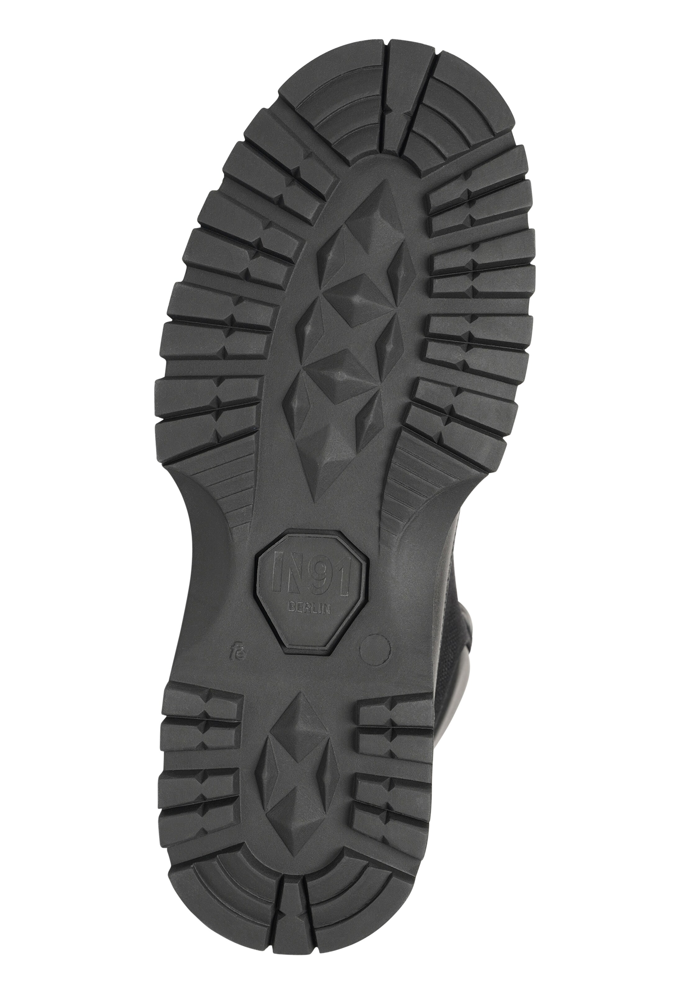 N91 Schnürboots 'Style Choice' in Schwarz