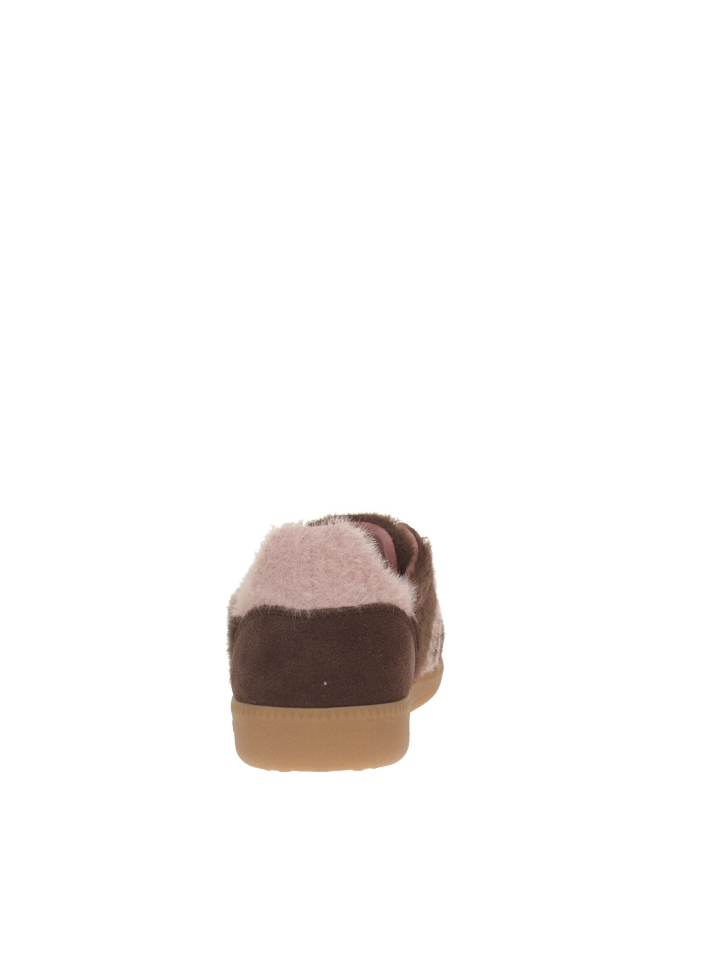 Sneaker bassa 'Back70 Sneakers Mohair M101 Coffee/Pink' di BACK 70 in marrone