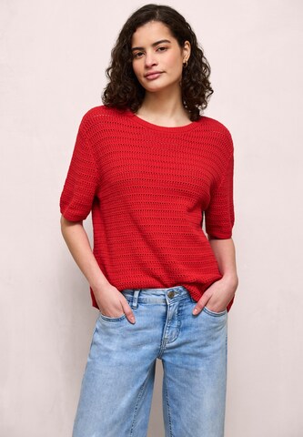 Street One Studio Pullover in Rot