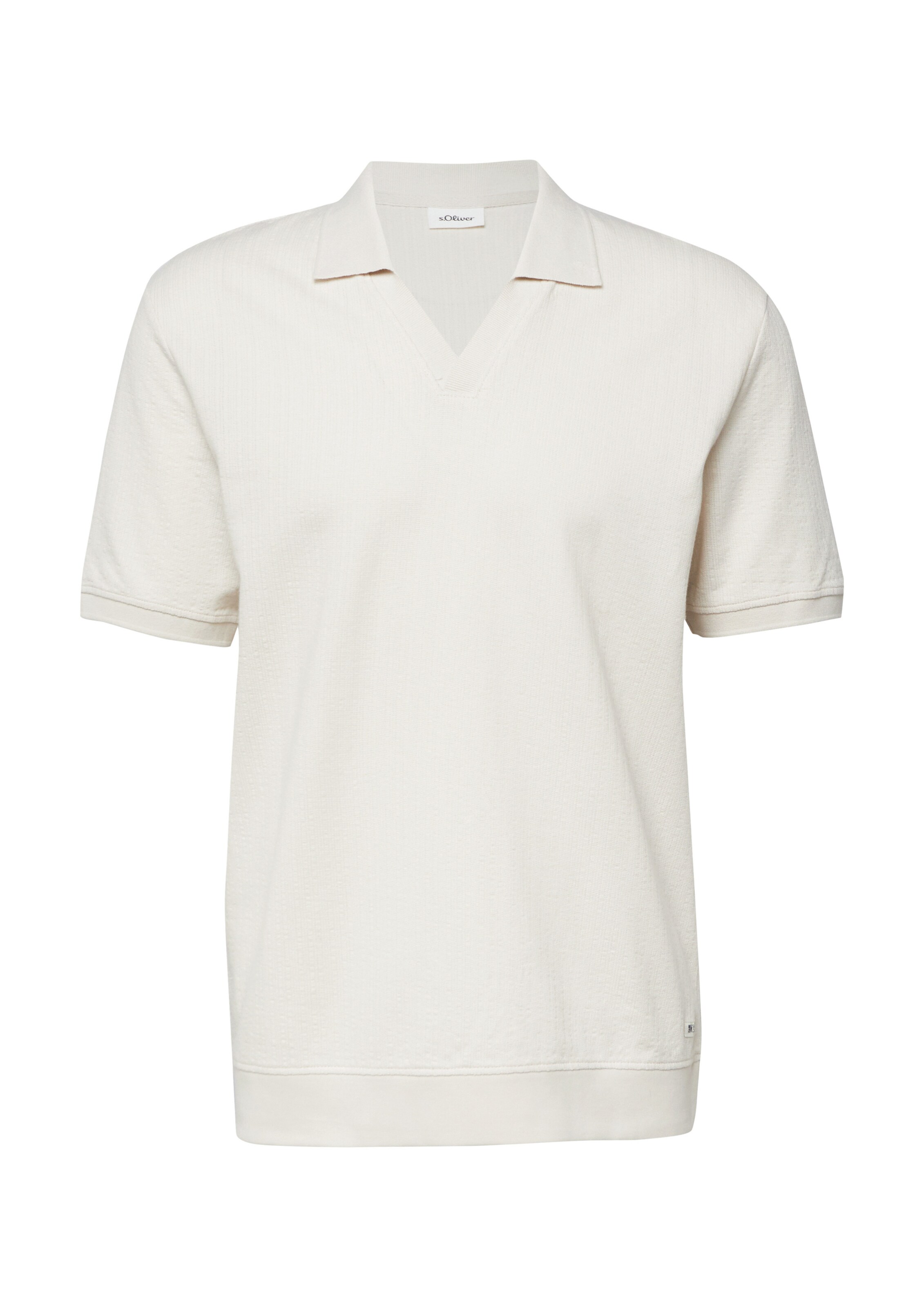 T-Shirt s.Oliver en beige : devant