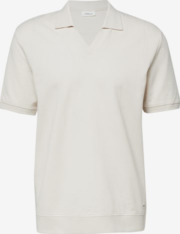 s.Oliver Shirt in Beige: front
