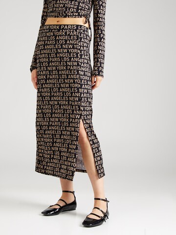 PIECES Skirt 'PCNALA' in Black: front