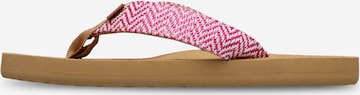 ROXY Sandale 'Porto' in Pink: Vorderseite