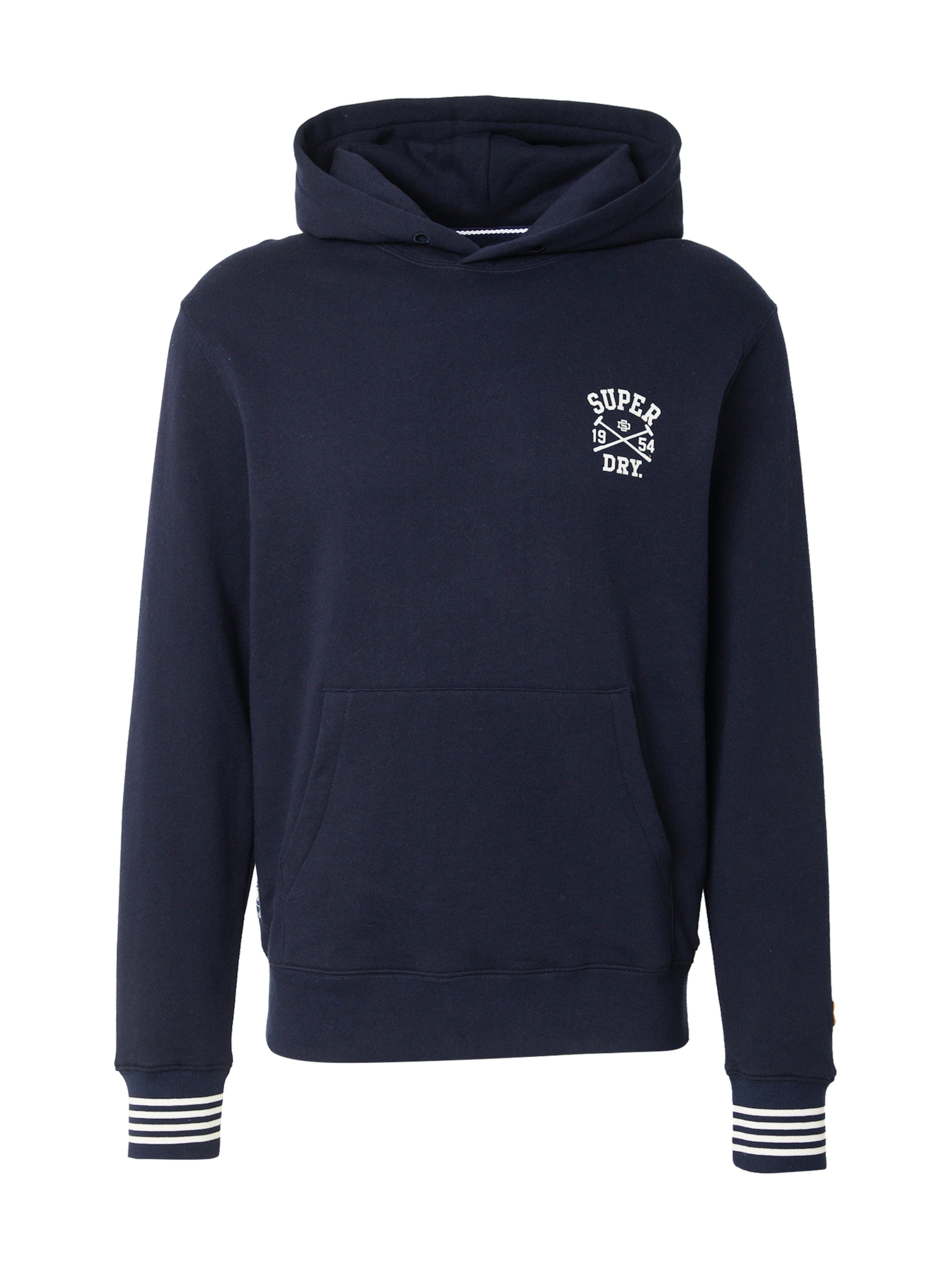 Bluză de molton 'Athletic Club' de la Superdry pe albastru: față