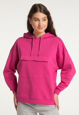 MYMO Sweatshirt in Roze: voorkant