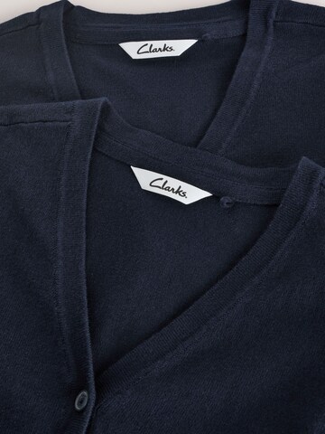 CLARKS Плетена жилетка в синьо