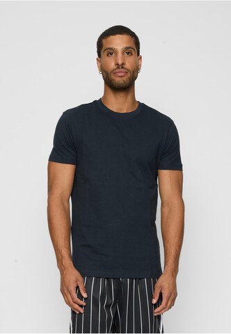 T-Shirt Urban Classics en bleu : devant