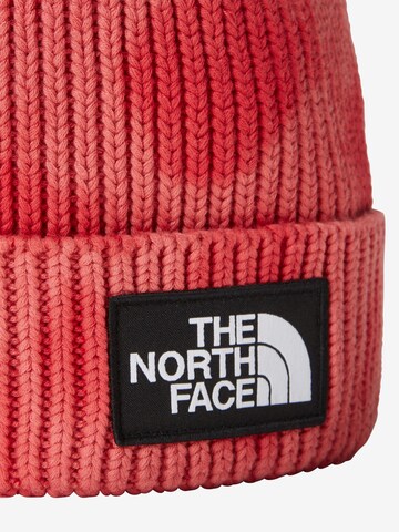 raudona THE NORTH FACE Megzta kepurė