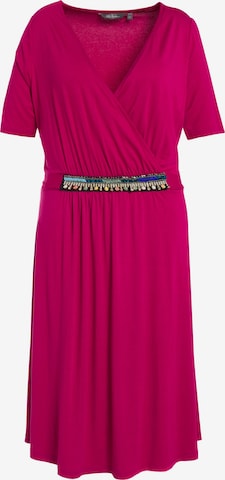 Robe Ulla Popken en violet : devant