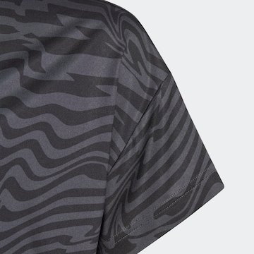 ADIDAS PERFORMANCE Funksjonsskjorte 'Aeroready Print' i grå