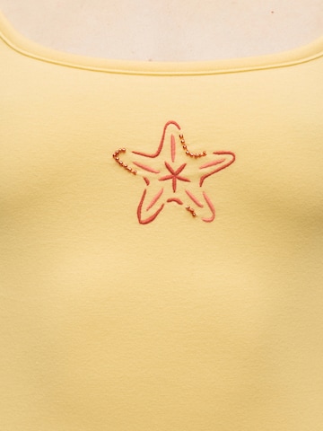 HOLLISTER Topp i gul