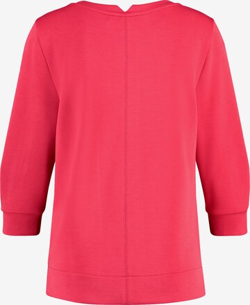 GERRY WEBER Sweatshirt i rød