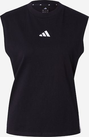 juoda ADIDAS SPORTSWEAR Sportiniai marškinėliai be rankovių: priekis