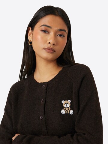 BRAVE SOUL Strickjacke in Braun