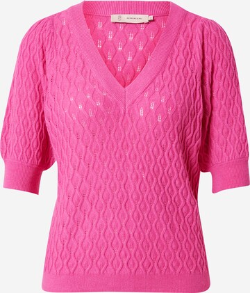 Pull-over 'Rosalia' Peppercorn en rose : devant