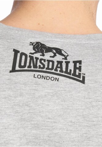 T-Shirt LONSDALE en gris