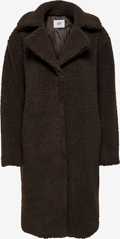 JDY Between-seasons coat in Brown: front