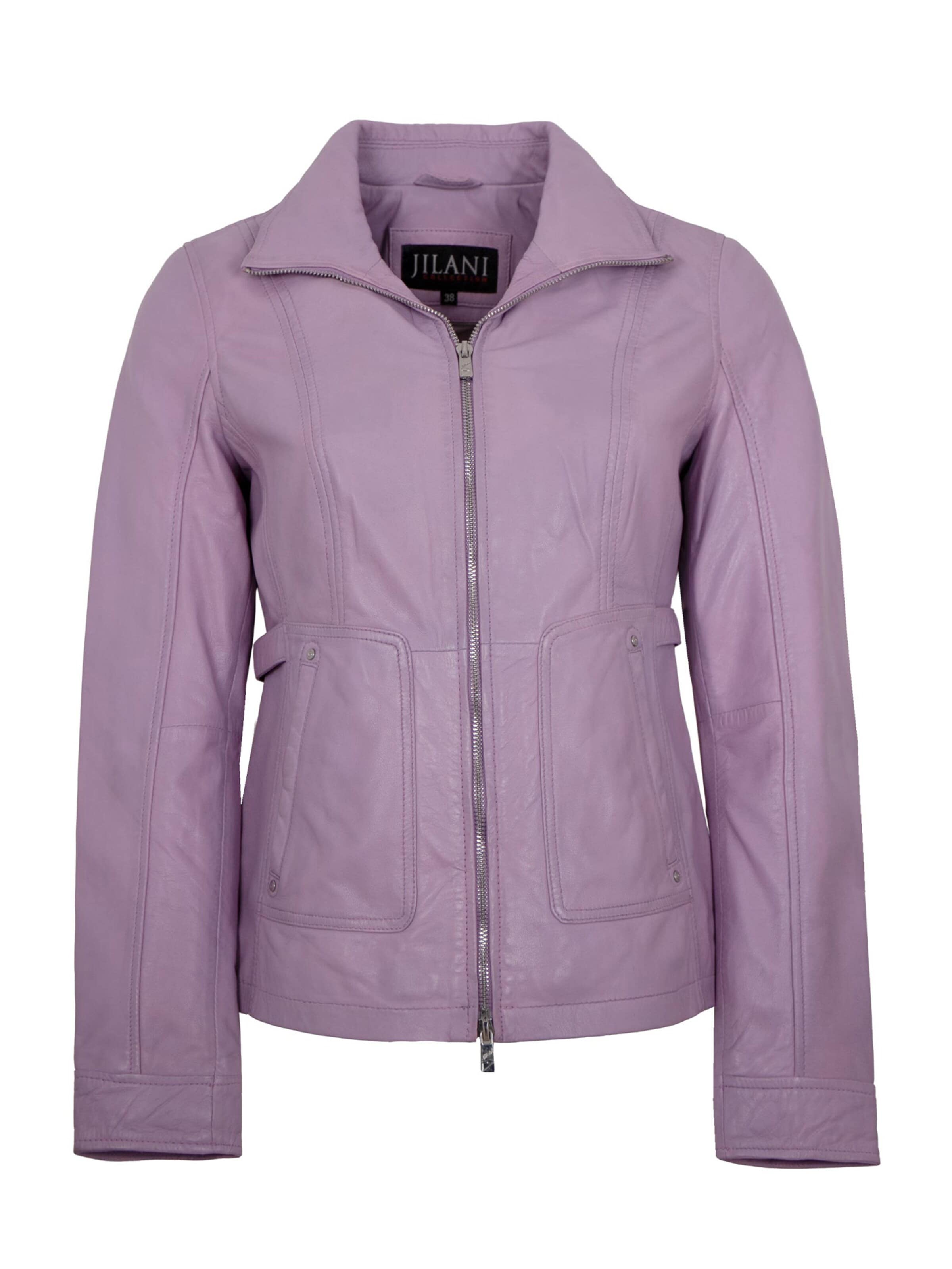 Jilani Between-season jacket 'Linea' in Purple: front