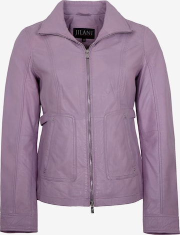 Jilani Between-season jacket 'Linea' in Purple: front