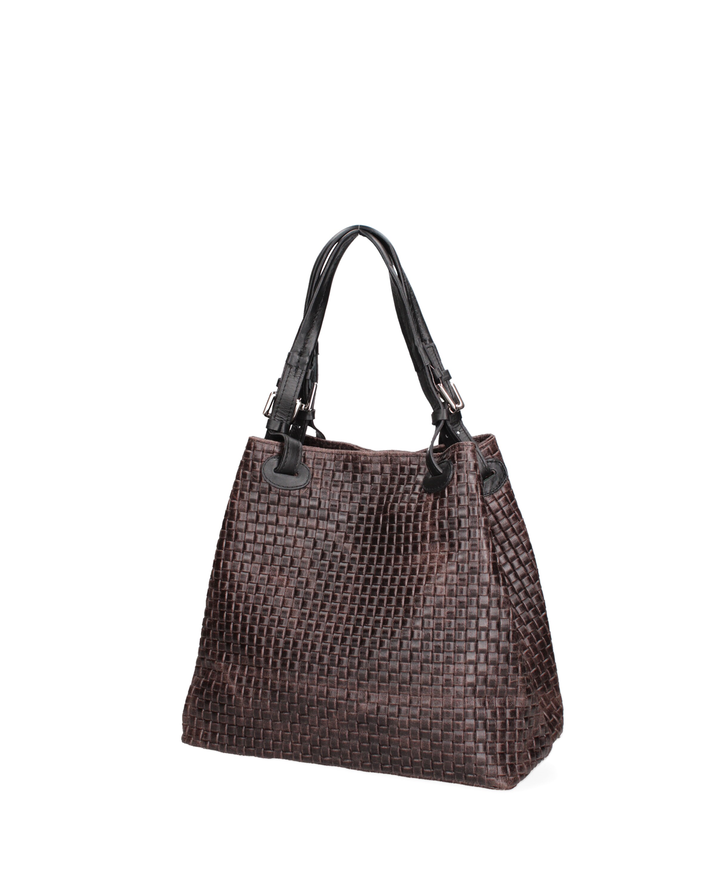 Shopper di Gave Lux in marrone: frontale