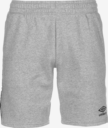 UMBRO Regular Workout Pants in Grey: front