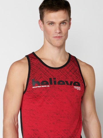 T-Shirt KOROSHI en rouge