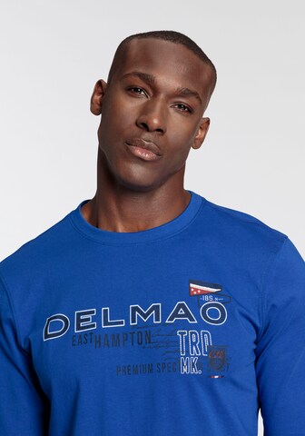 DELMAO Shirt in Blau