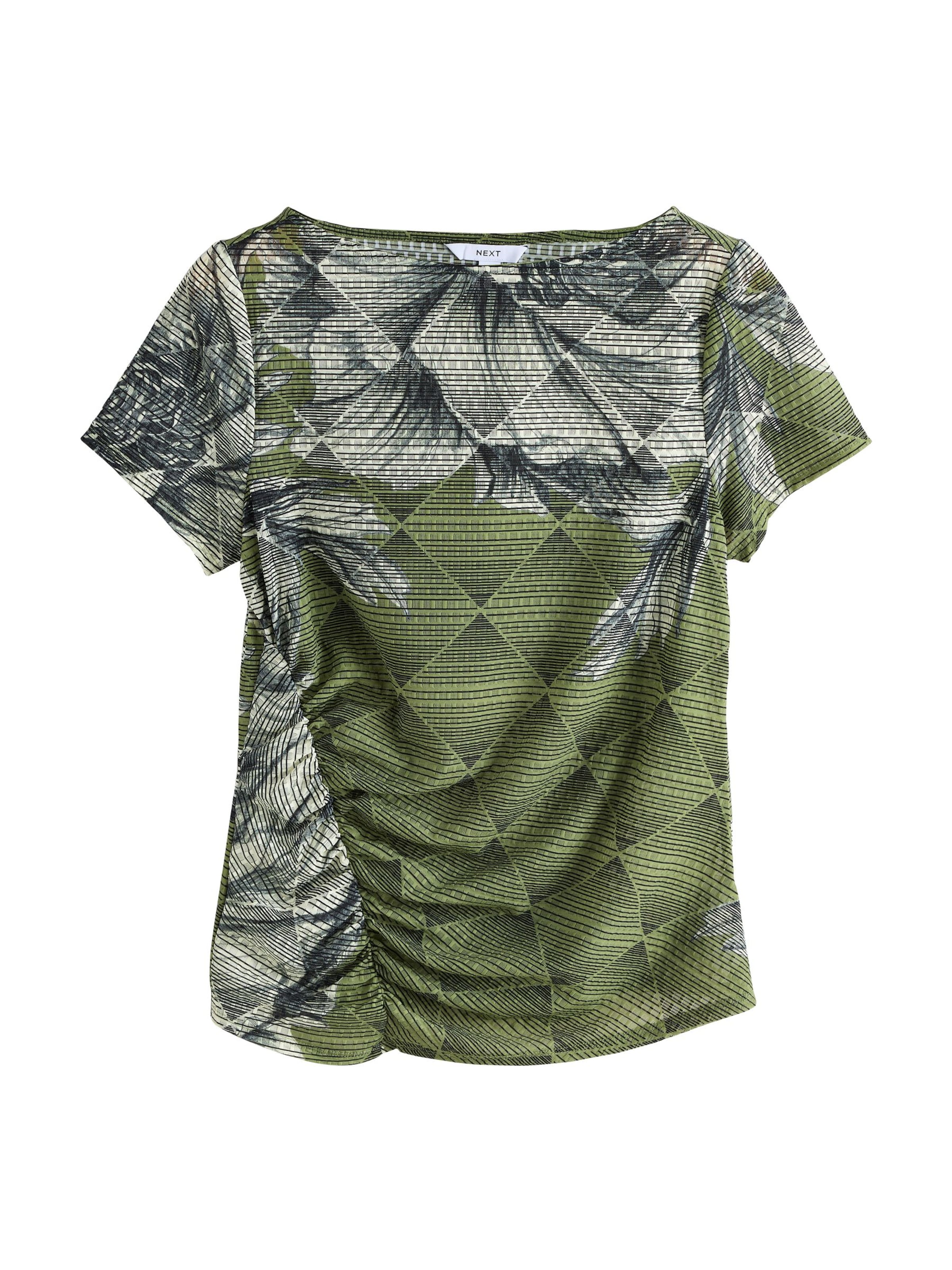 Next Blouse in Groen: voorkant