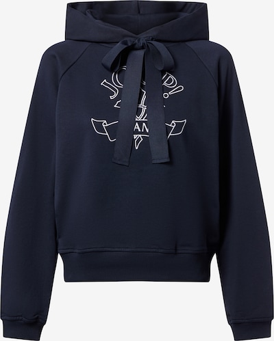 JOOP! Jeans Sweater majica 'Tinna' u mornarsko plava / bijela, Pregled proizvoda