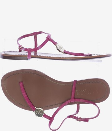 Lauren Ralph Lauren Sandals & High-Heeled Sandals in 39 in Pink: front