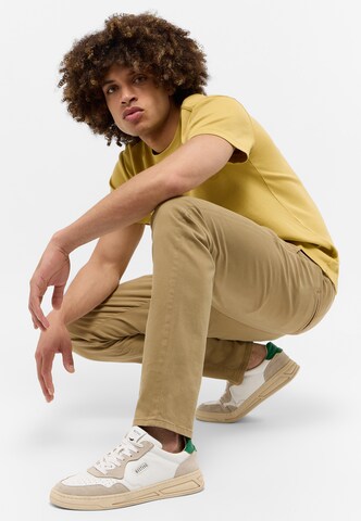 MUSTANG Slimfit Chinohose in Beige