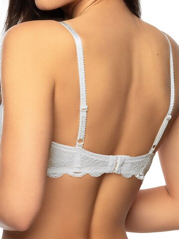 VIANIA T-shirt Bra 'Ava' in White