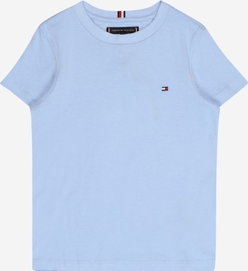 TOMMY HILFIGER Shirt 'ESSENTIAL' in Blauw: voorkant