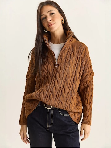 Pullover di Bianco Lucci in marrone