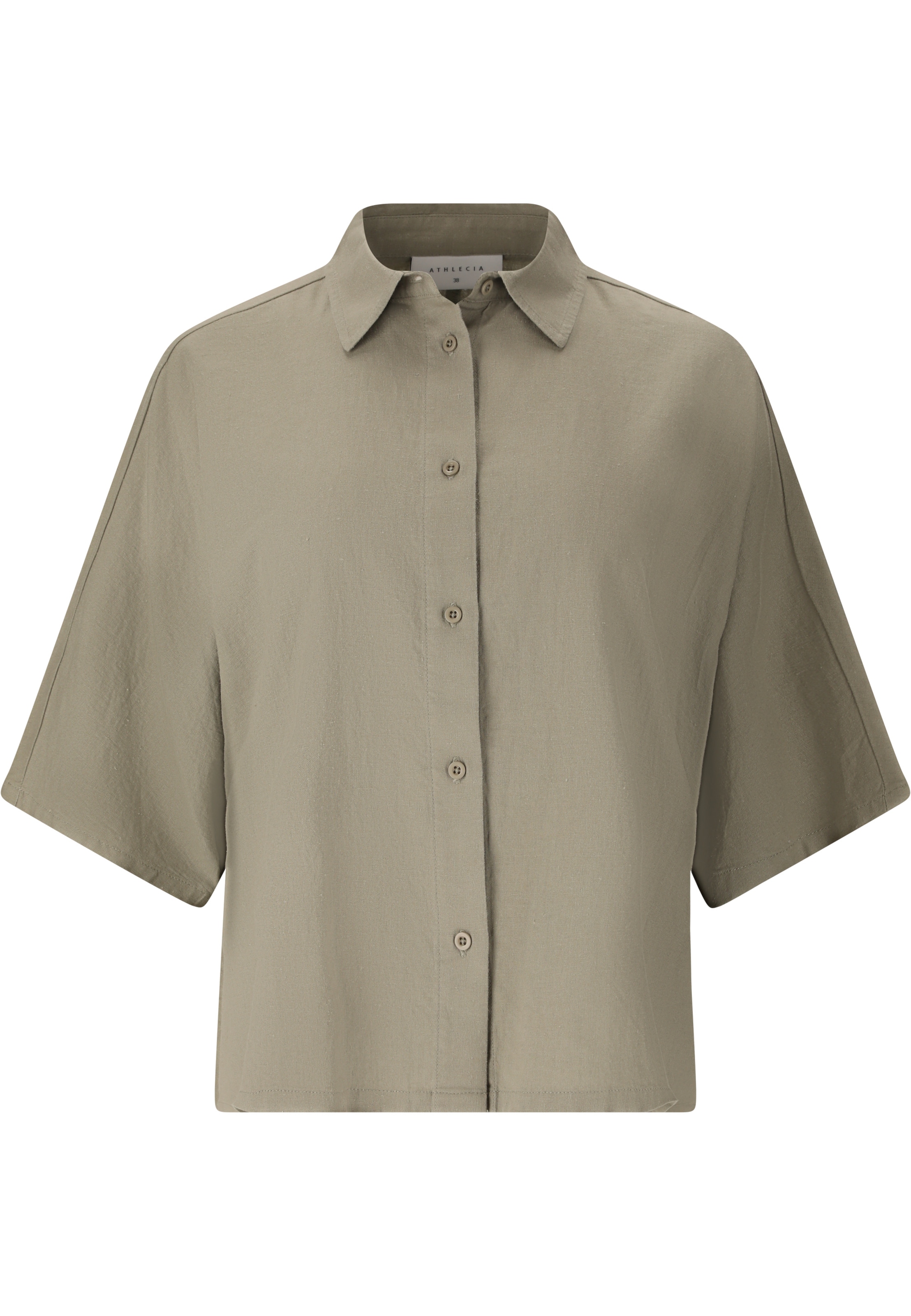 Athlecia Bluse 'Resort' in Braun: Vorderseite