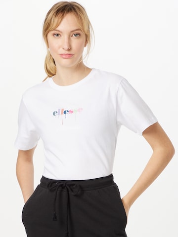 ELLESSE Functioneel shirt in Wit: voorkant