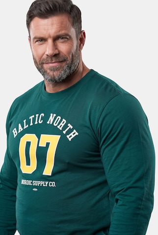 Men Plus Shirt in Groen