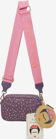 Borsa a tracolla 'Kahlo Easy Go' di Fritzi aus Preußen in lilla: frontale