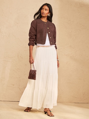 love & roses Jacke in Braun