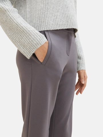 Regular Pantalon chino 'Mia' TOM TAILOR en gris