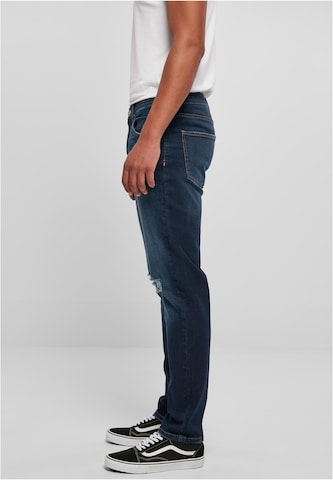 Urban Classics Slim fit Jeans in Blue