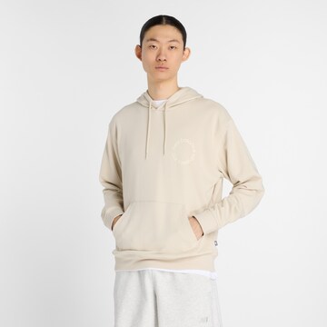 new balance Sweatshirt in Beige: front