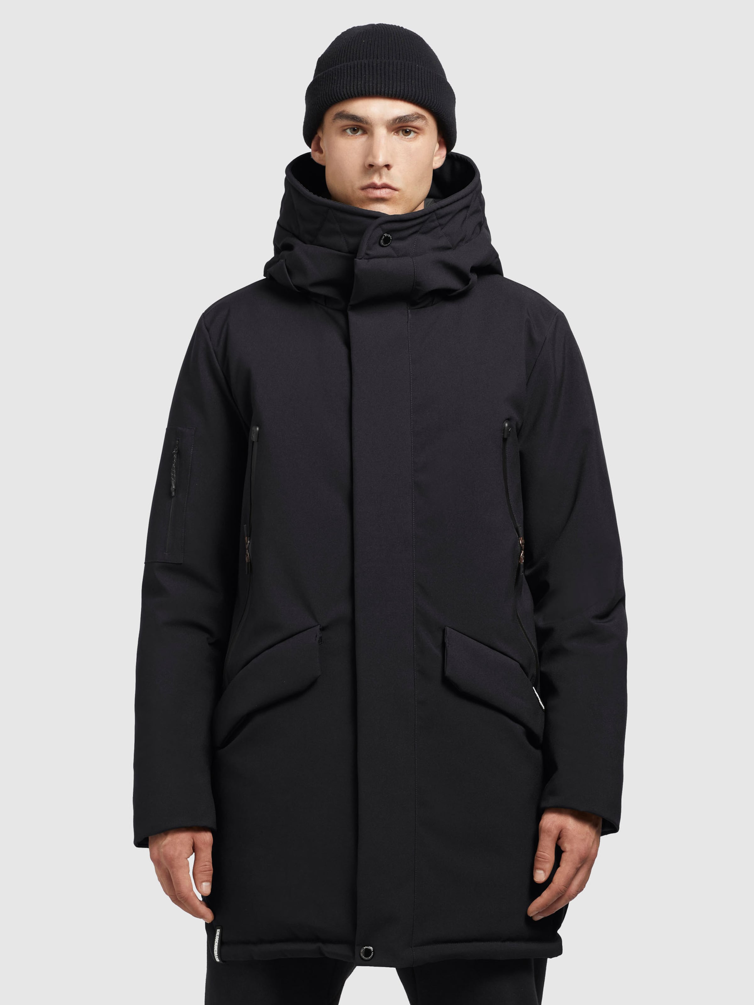 khujo Winter jacket CARL2 in Black ABOUT YOU