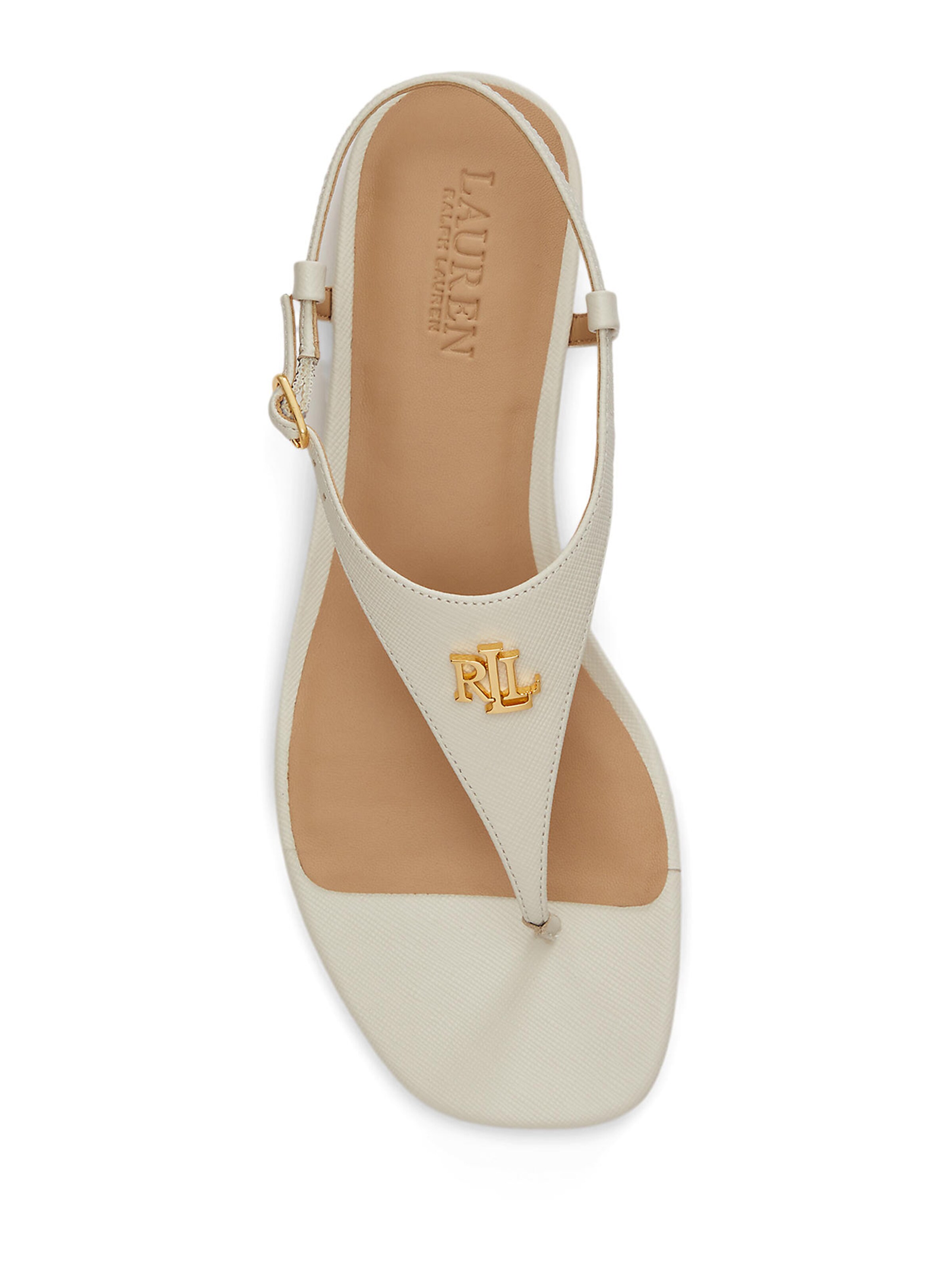 Lauren Ralph Lauren Japonki 'EVERLEY' w kolorze biały