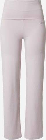 Nike Sportswear - Flared Calças em roxo: frente