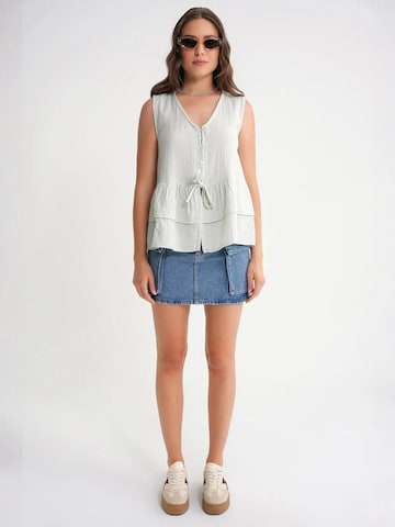 Camicia da donna di MixRay in verde